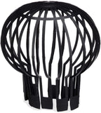 SagaSave Down Pipe, Roof Gutter Balloon Guard Filter Strainer, Plastic Downpipe Stops Leaf Drains, Rainwater Discharge Blocking