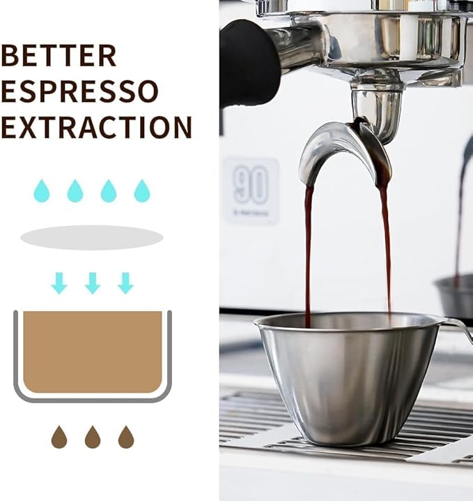watchget 58mm Espresso Paper Filters - 500 Pcs Disposable Coffee Filter Papers for Espresso Machines, Puck Screen, Compatible with 58mm Portafilter Baskets