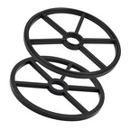 2PCS High Rings Filter Valves Systems Maintenance Sealing Rubber Texture for Water Supply Pool Filter Multiport Valves Seal