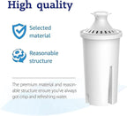 Waterdrop Replacement for Brita® Filters, Pitchers, Dispensers, NSF Certified Pitcher Water Filter, Brita® Classic OB03, Mavea® 107007, 35557, and More, Pack of 6