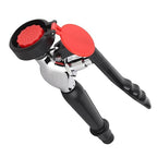 Fafeicy Emergency Eye Wash Station, Stainless Steel Eyewasher with Dual Filter Nozzle and Forged Diverting Valve, for Industrial Sites and Laboratories