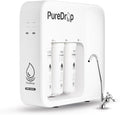 PDR-100RO 3-Stage Under Sink Reverse Osmosis Drinking Water Filtration System, 100 GPD Fast Flow Built-in Tank RO Water Filter System, Reduce PFAS