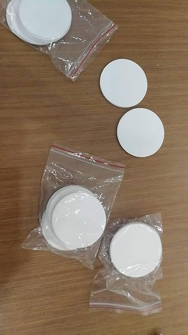 12 Synthetic Filter Discs 90mm for a Buchner Funnel and Cut Them fit"Wide Mouth" Size Used for Mushroom Cultivation