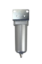 3/4" NPT Industrial Particulate Filter, Removes Water, Moisture, Debris from Compressed Air Lines, 5oz Bowl (225 PSI Max)
