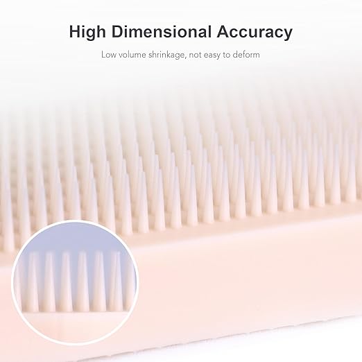 Rigid Pro 3D Printing Resin, High Stiffness & High Precision Engineering Resin, Designed for Detailed Models & Functional Parts for LCD/DLP/MSLA 3D Printers (Bright Red, 1KG)