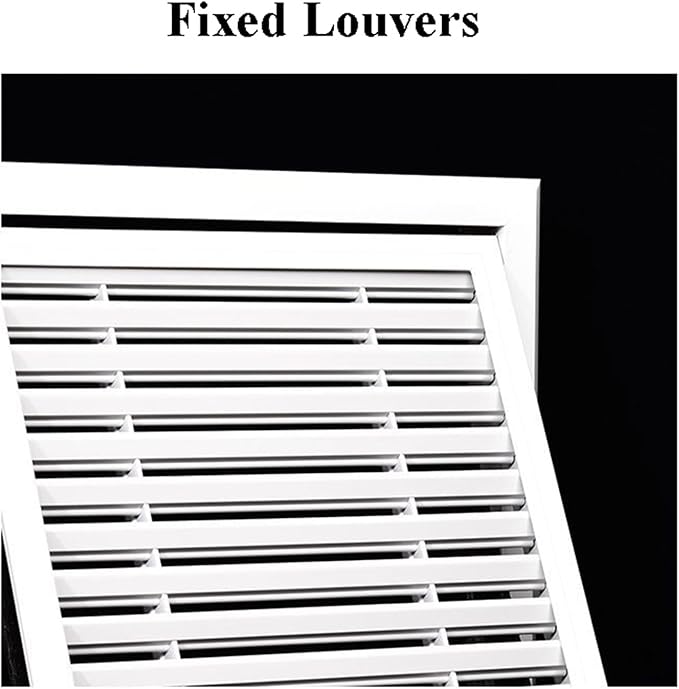 Return Air Filter Grille Vent Cover Removable, Louvered Access Panel, Removable Access Panel, HVAC Vent Cover Grill(20x 38 in)