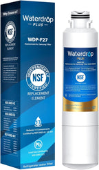Waterdrop Plus DA29-00020B 𝐍𝐒𝐅 𝟒𝟎𝟏 𝐂𝐞𝐫𝐭𝐢𝐟𝐢𝐞𝐝 Water Filter, Reduce 𝐏𝐅𝐎𝐀/𝐏𝐅𝐎𝐒, Replacement for Samsung® Water Filter HAF-CIN, HDX FMS-2, RF28HMEDBSR, 1 Filter (Package May Vary)