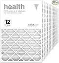 AIRx Filters 24x36x1 Air Filter MERV 13 Pleated HVAC AC Furnace Air Filter, Health 12-Pack, Made in the USA