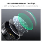 K&F CONCEPT 95mm True Color Ultra-Low Reflectivity CPL Filter Polarizer Lens Filter Circular Polarizing for Camera Lenses with 28 Multi-Coated (Nano-X Series)