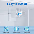 HP005 Replacement for Frigidaire ULTRAWF, Pure Source Ultra, Kenmore 9999, 469999, 46-9999, A0094E28261 Water and Ice, Height 11 inches, 4 Count