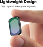 Haoge Magnetic UV Filter for DJI Osmo Pocket 3 Creator Combo,Multi-Coated Lens Protect Filter,Lightweight Action Camera Accessories