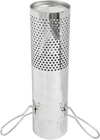 SoloWilder Wood Stove Pipe 2.36" Spark Arrestor Stovepipe Rain Cap Stainless Steel Chimney Tube Filter Screen