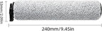 Replacement Vacuum Cleaner Roller Brush HEPA Filter for Bissell Crosswave HF2/3845N/3831 Floor Scrubber Parts, 1 Roller Brush