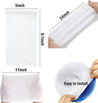 30PCS Pool Skimmer Filter Socks for Above Ground and Inground, Pool Skimmer Basket Nets, Ultra Fine Mesh Screen Socks for Pool Skimmer Basket