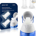 GLACIER FRESH Bottle Mouthpiece Replacement for Brita Water Bottle, Silicone Bottle Bite Valve Replacement Parts Compatible with Brita Water Bottles, 2 Packs