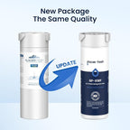 GLACIER FRESH XWF Replacement for GE XWF Refrigerator Water Filter Pack of 4 (Not XWFE)