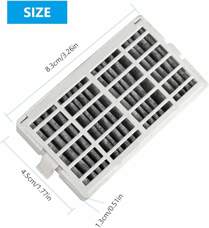 Replacement Part for W10311524 Air Filter Replacement For Refrigerator 2319308-4 Pack Universal Repair Solution Replacement Component Home Appliance Upgrade Fix Solution Kl014