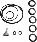 Sand Filter Pump Repair Kit with Air Release Valve O-Rings Seal Gasket Parts for Swimming Pool Equipment Maintenance Including L-Shaped O-Rings Tank Drain Valve Leaf Trap Replacement Components
