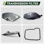 YEEDO 45RFE 545RFE 68RFE Transmission Filter Oil Pan Gasket Kit Fit for Ram Dodge Chrysler Aspen Dakota Durango Jeep Commander Grand Cherokee Replaces 5013470AC 4799507