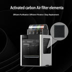 Air Filter for Bambu Lab H2S/H2D/H2D Laser,3D Printer Activated Carbon Air Purifier Filter Replacement Accessories