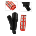 Toyvian Y Shape Irrigation Filter Mesh Water Saving Tool Durable Stainless Steel Design for Efficient Drip Irrigation Gardens and Farms