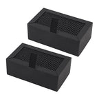 2Pcs 3D Printer Activated Carbon Air Filter Cartridge Fit for Bambu Lab X1C/P1P/P1S/X1/X1E, Air Purifier Filter Replacement Easy to Install 3D Printer Accessories