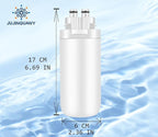 CTO1 Water Filter Replacement, Compatible with Brita Hub Instant Powerful Countertop Water Filter Device, Lasts Six Months or 120 Gallons, Replace Filter Model Number CTO1 (2-Pack)