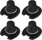Washable Reusable Vacuum Filters for BLACK for DECKER RC EV1416 3-in-1 Lightweight Corded Upright, Polyester Plastic Foam Replacement Filter Set for Household Dust Reduction, 4 Pieces(4* Filters)