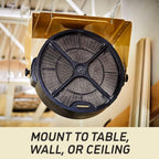 Powermatic Electrostatic Air Filtration System, 0.1-Micron Filter, 754 CFM, 120V 1Ph (PM1250)