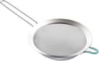 304 Stainless Steel Fine Mesh Strainers for Kitchen, Colander-Skimmer with Handle, Sieve Sifters for Food, Tea, Rice, Oil, Noodles, Fruits, Vegetable