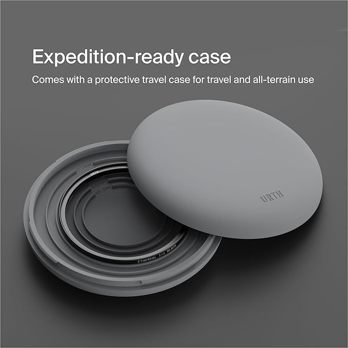 Urth 82mm Magnetic Ethereal Black Mist ¹⁄₁ Diffusion Lens Filter (Plus) — Cinematic Effect, 20-Layer Nano-Coated Light Dispersing Particles