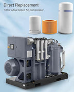 2901091900 Filter Kit 1622087100 Air Oil Separator 1513033701 Oil Filter 1613900100 Air Filter Fit for Atlas Copco Air Compressor GX7 GX11 GA7 GA11, Air Compressor Replacement Filter