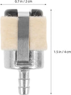 Alasum 10Pcs Chainsaw Fuel Filter Replacement Parts for 52/58Cc Gasoline Chainsaws Trimmer Fuel Filters Compatible with Outdoor Power Equipment Sturdy Grass Trimming