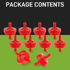 10 Pack Lawn Mower 1/4 Inch Inline Gas Fuel Filter for 298090 298090S for John Deere AM107314 LG298090 LG298090S PT4265 for Toro 42-5240 56-6360