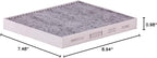 PG Cabin Air Filter PC4068C | Fits 2011-2019 Ford Explorer, 2009-2019 Taurus, Flex, 2019-2023 Chevrolet Aveo, 2013-2019 Ford Police Interceptor Utility, 2010-2016 Lincoln MKS