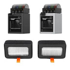 Yunseity 3D Printer Air Filter, High Efficiency Particulate Air 13 and Activated Carbon Layers, Captures 99.95% Nanoparticles HCHO VOCs Odors, with Dual Filtration, for Lab X1 P1S