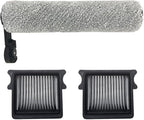 Roller Brush Filters For MMX Avac S878W Smart Wet & Dry Cordless Floor Washer, Floor Scrubber Filters Main Brush Accessories