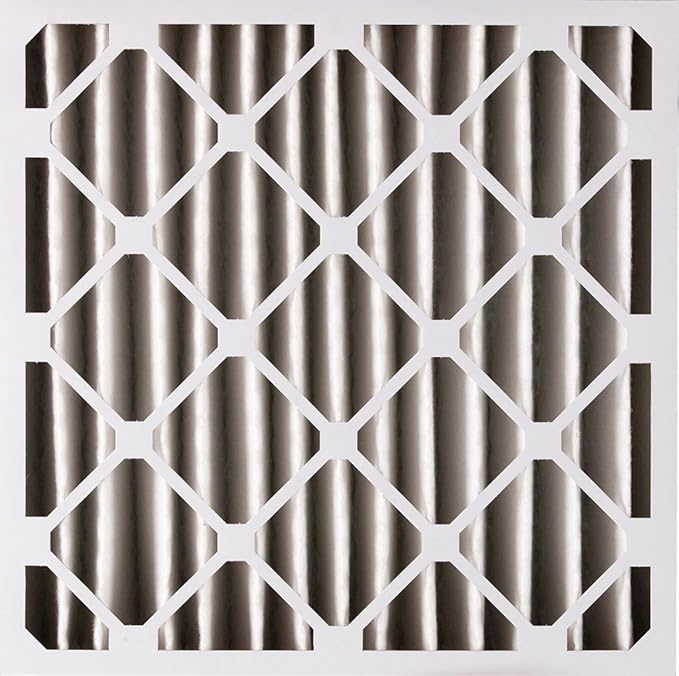 Nordic Pure 20x20x4 (Actual Size: 19 1/2 x 19 1/2 x 3 5/8) Pleated Air Filters MERV 14 Plus Carbon 1 Pack