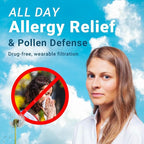 O2 Nose Filters with 3M Filtration - Nasal Screens for Allergies, Dust & Smoke - Drug-Free & Latex-Free Nose Filters - Invisible Allergy Protection (Trial Pack 4 Sizes)