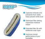 HQRP 3-Pack Filter Compatible with Walgreens 890-WGN 890WGN LEV320 HF212-UL Cool Mist Humidifiers, W889-WGN Replacement, with Blue Layer