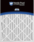 Nordic Pure 16x25x4 (Actual Size: 15 1/2 x 24 1/2 x 3 5/8) Pleated MERV 15 Air Filters 2 Pack