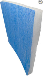 Paint Booth Exhaust Fiberglass Filter, Blue/White Paint Arrestor for Spray Booth (300/case, 25" x 20")
