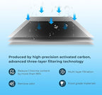 Crystala Filters Compatible with Samsung DA29-00020B Refrigerator Water Filter, DA29-00020A/B, DA29-00020B-1, HAF-CIN/EXP, 46-9101, RF4267HARS, RF25HMEDBSR, RF28HMEDBSR, RS25J500DSR, 3 Pack