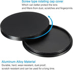 PATIKIL 52mm Lens Cap, Camera Lens Cap Cover Universal Lens Filter Stack Cap Front Metal Protective Case Cover with Cleaning Cloth for Photography Camera Filter