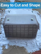 5 Pack Wire Mesh Screen 13.4'' x 9.5'' for Air Vent, 24cm x 34cm, 20 Mesh, 1mm Hole, 304 Stainless Steel Wire Mesh, Easy to Cut