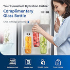 PHILIPS Reverse Osmosis Water Filter Countertop, Compact 5 Stage RO Water Filtration System Purifier Dispenser with Aquaporin Technology, NSF/ANSI 372 Certified, Reduce TDS