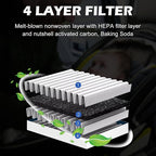2PCS Capume Cabin Air Filter Replacement for CF11966, Sierra 1500 2019-2025, Silverado 1500 2019-2025, Yukon 2021-2025, Equinox 2018-2025, Blazer 2019-2025