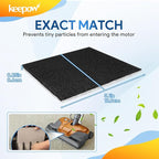 KEEPOW CF-1 Hepa Filter Replacement Compatible with Kenmore Sears Progressive CF-1, Progressive & Whispertone, Panasonic Models, Including 86883, 86880, 20-86883, 2086883, 8175084, 4 Pack