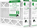 EconoHome 16x25x4 AC Furnace Pleated Air Filter MERV 11 Replacement – Allergen Defense, 2 Pack, Fits Lennox (X6670), Honeywell (FC100A1029) filters. (Actual size: 15.94 x 24.86 x 4.36 Inches)