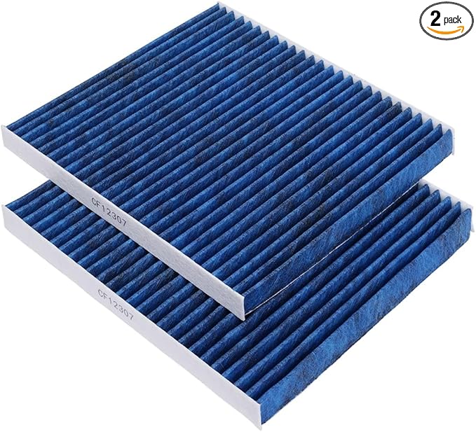 2-Pack HEPA Cabin Air Filter Fits for Hyundai/Kia Captiva sport equinox Terrain Vue Santa Fe Sedona Activated Carbon Cabin Filter Replacement CF11819 CP819 Car Accessories